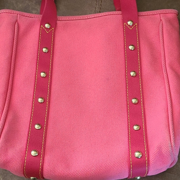 AUTHENTIC Louis Vuitton Pink Canvas Purse - Picture 3 of 16